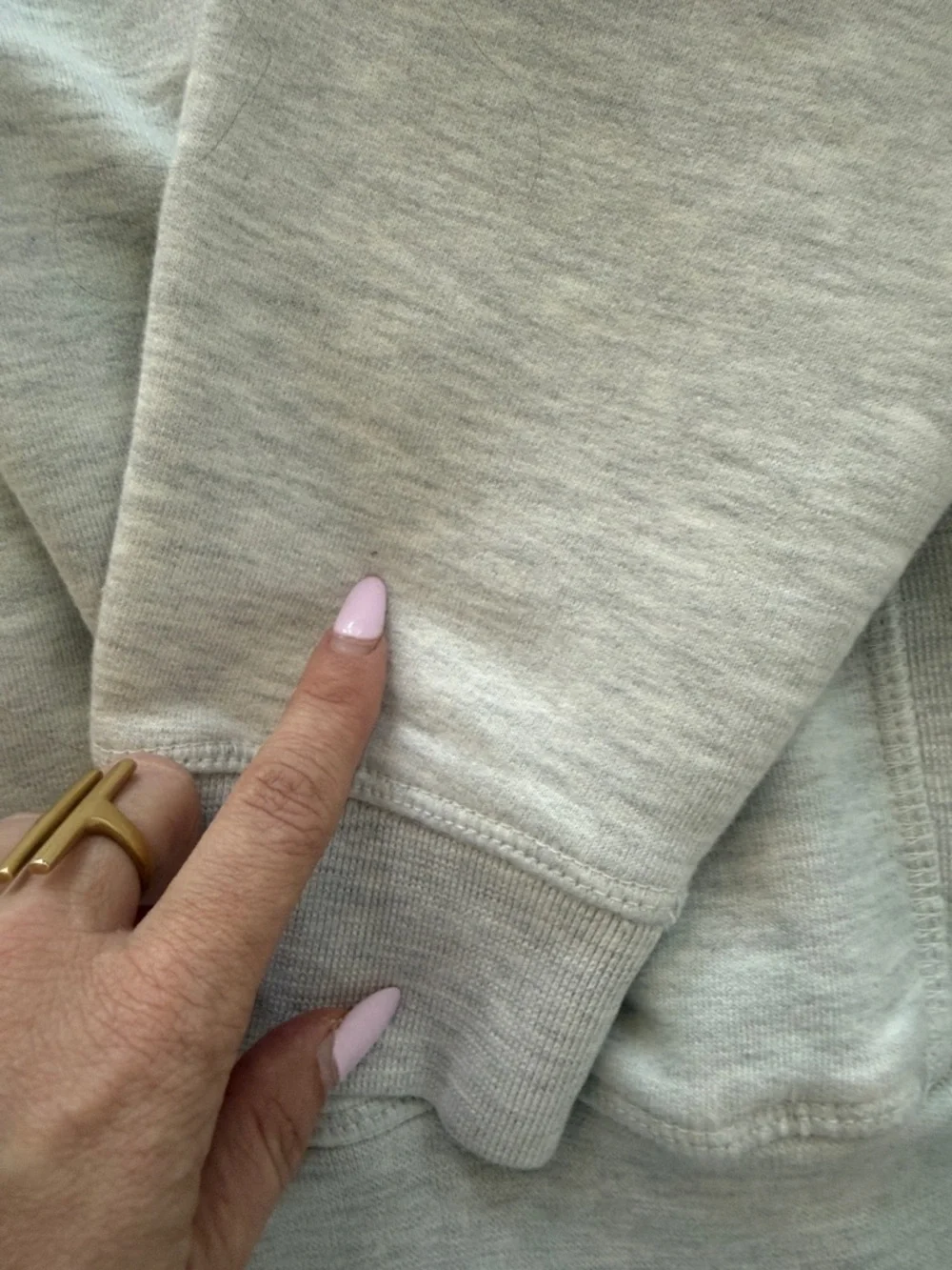 Original Favorites Crewneck Sweatshirt in Light Heather Gray - Picture 7 of 9